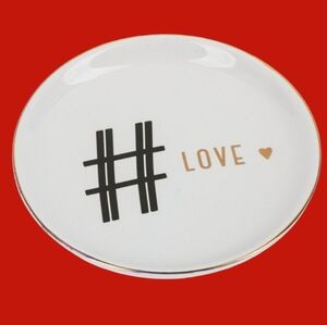 3 For $15 Love Trinket Dish NEW